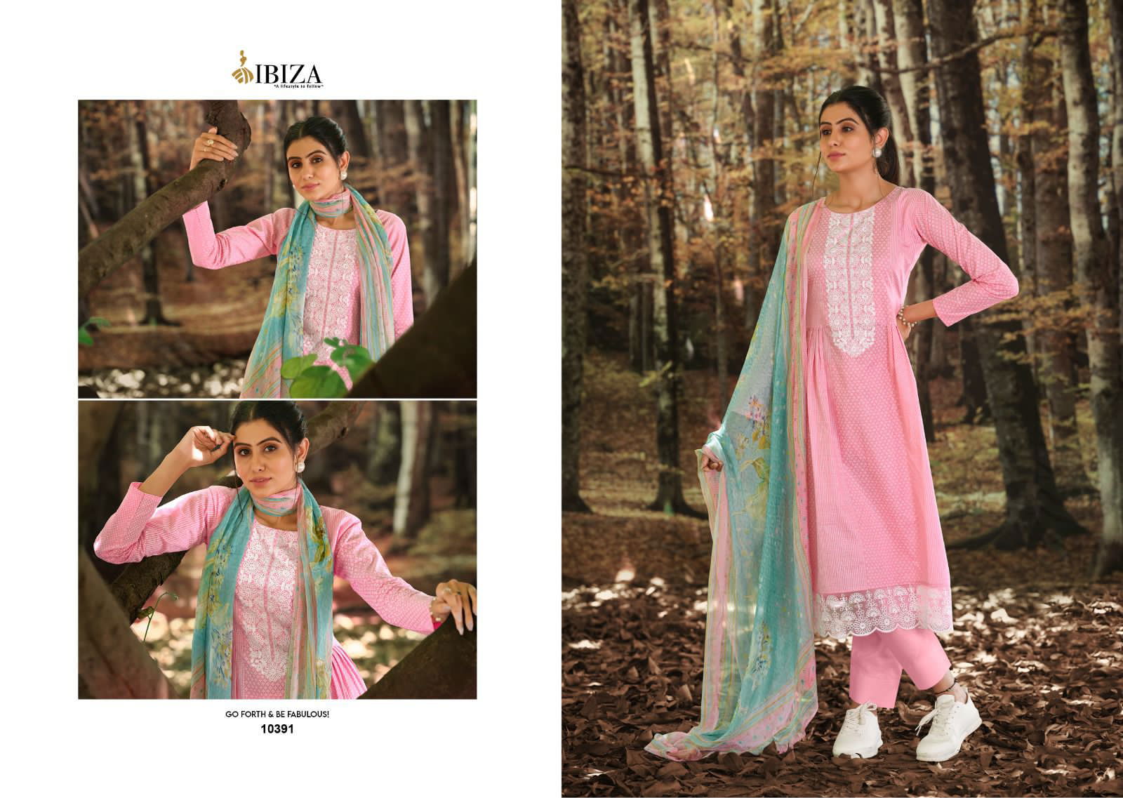 Tiara By Ibiza 10391-10398 Cotton Salwar Suits Catalog